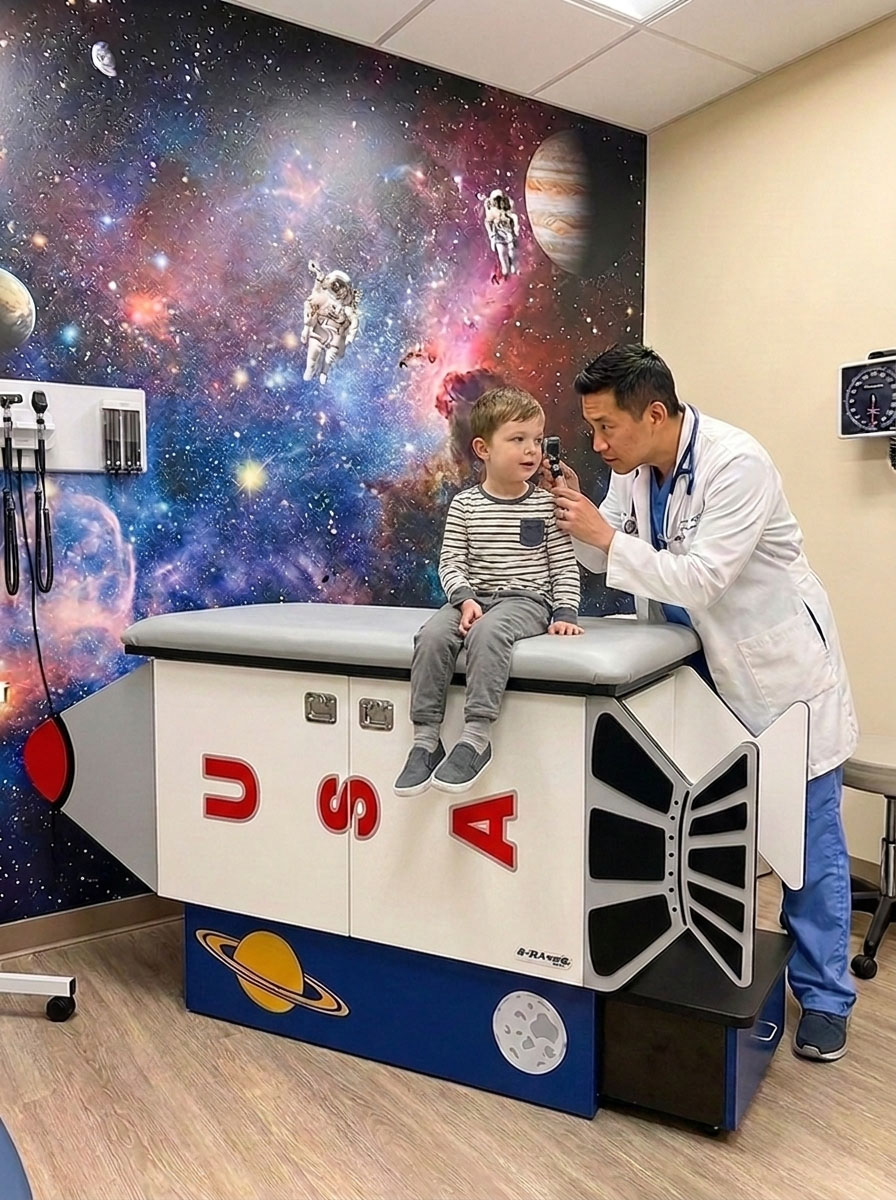 space-themed-exam-room